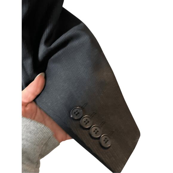 Calvin Klein Men's Medium Wool Blend Suit Jacket Blazer Business Office Holiday - Picture 5 of 8